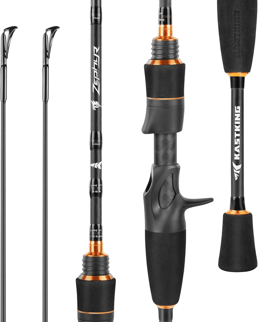 KastKing Zephyr Finesse Fishing Rods – BFS Baitcasting